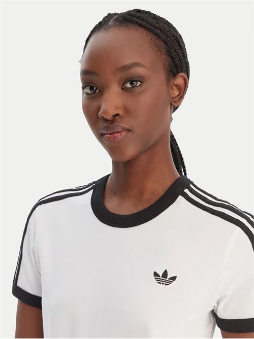 3S TEE SLIM         WHITE/BLACK ADIDAS ORIGINALS | KD3683/ND